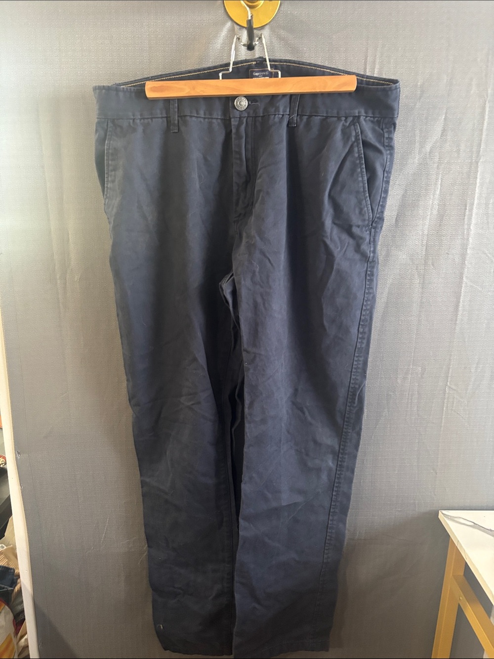 Women’s GAP Lived-In Tapered Khaki pants - Navy